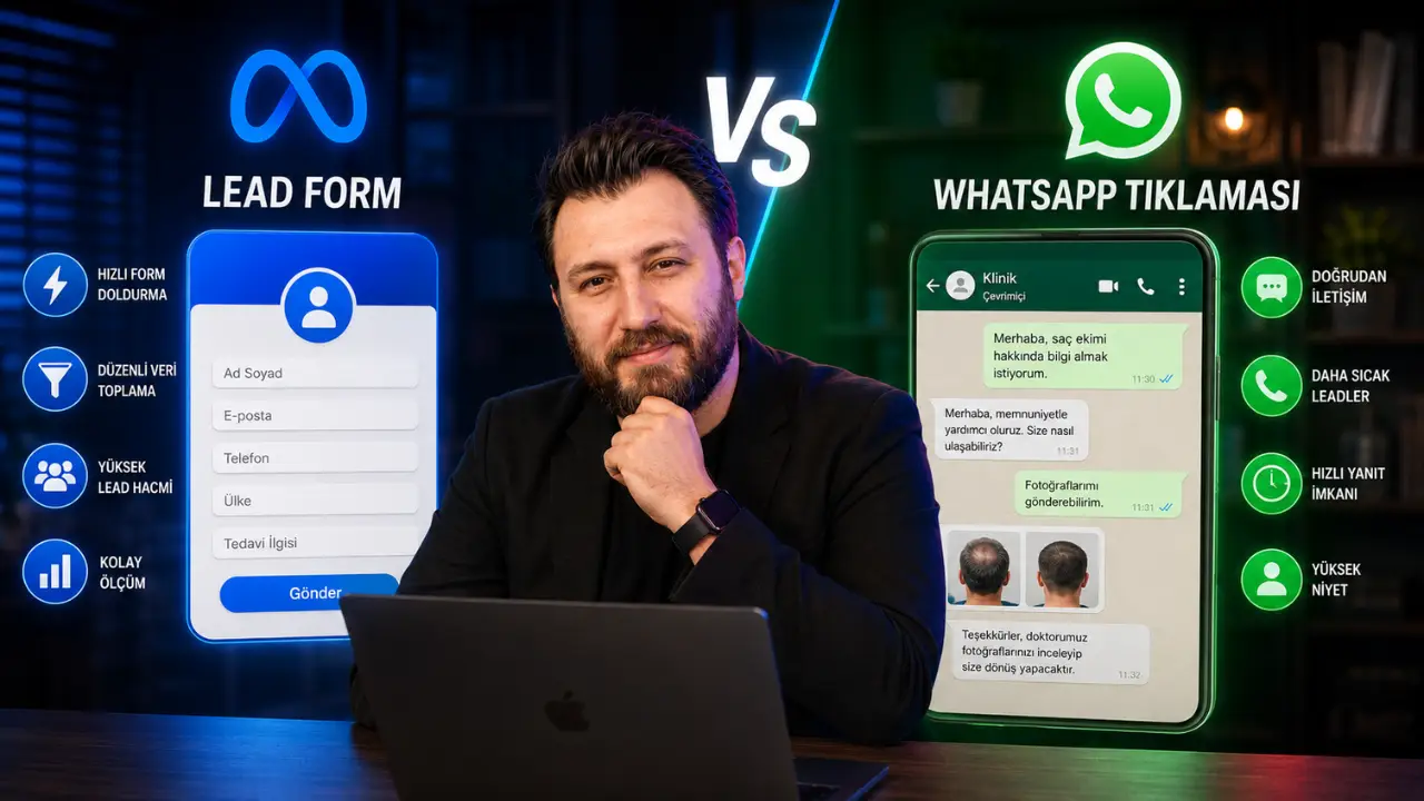 Meta’da Lead Form vs. WhatsApp Tıklaması Hangisi Daha Kaliteli