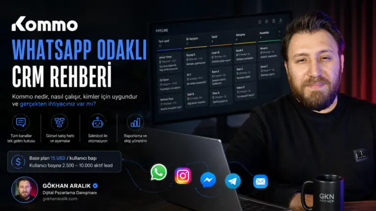 Kommo Nedir WhatsApp ile Satış Yapanlar İçin CRM Rehberi